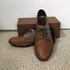 Naot NWOT Tri color leather lined tie brough sz EU 42 US Women's 10.5-11